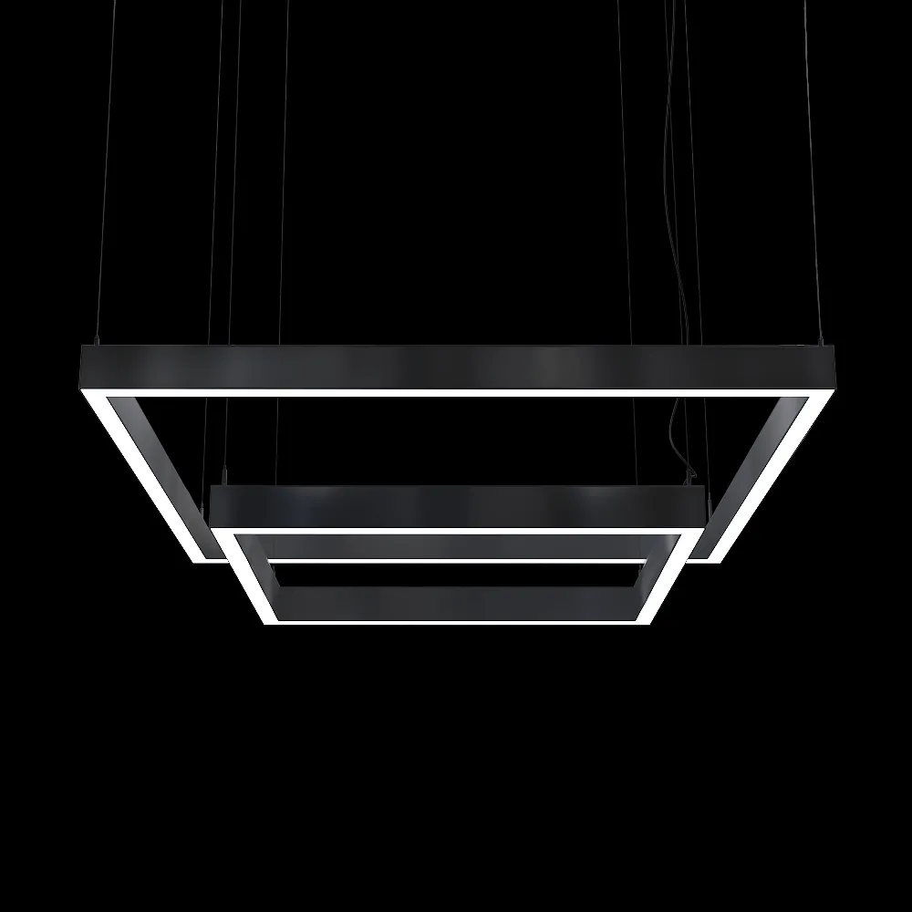 Ledalen – Pendant lamp Rettangolo duo 3ds Max