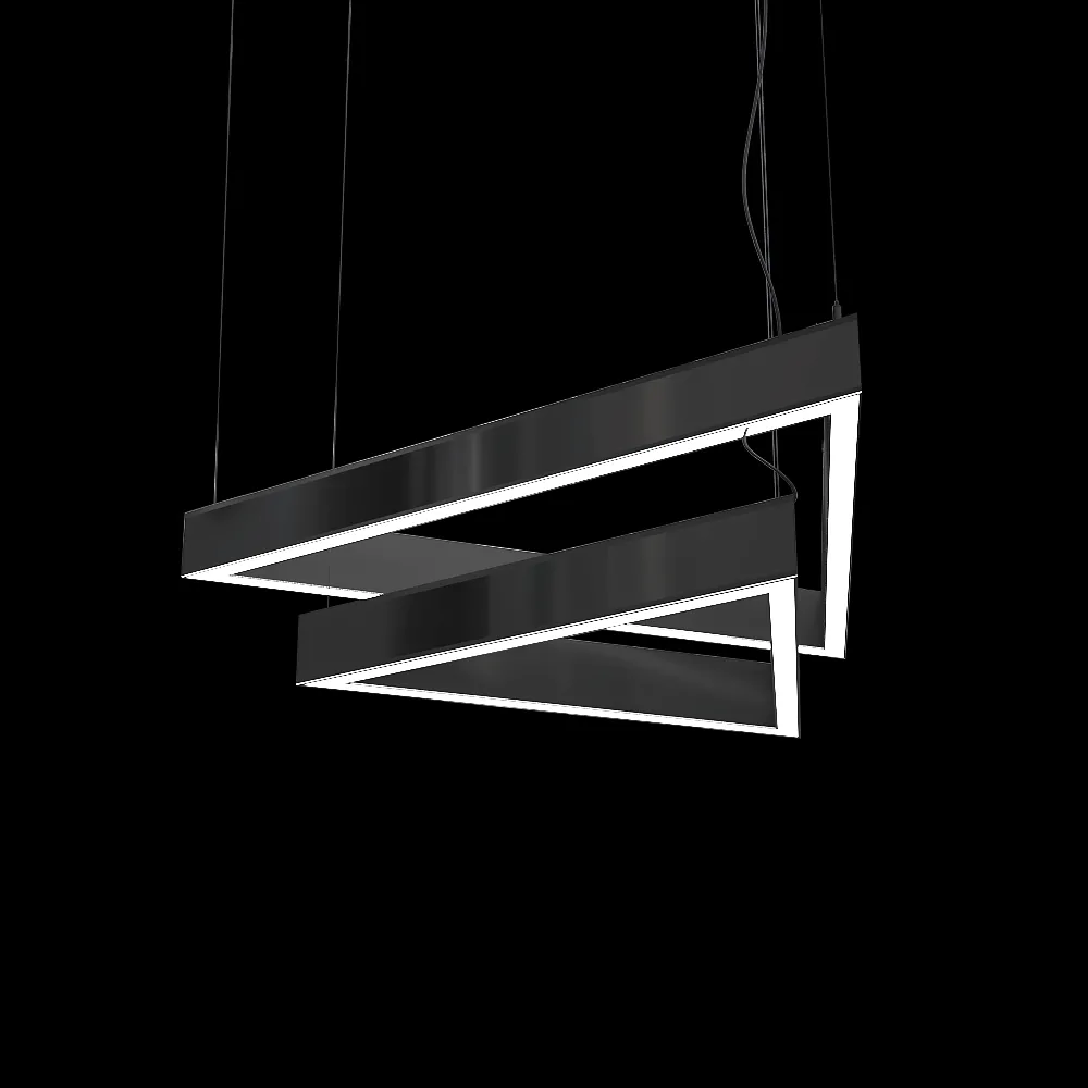 Ledalen – Pendant lamp Triangolo duo 3ds Max