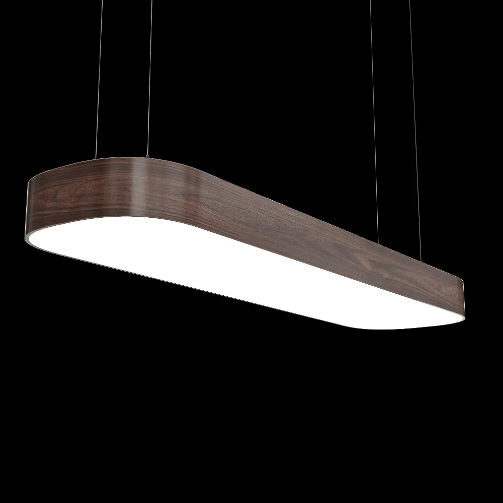 Ledalen – Pendant lamp Wood ovale 3ds Max