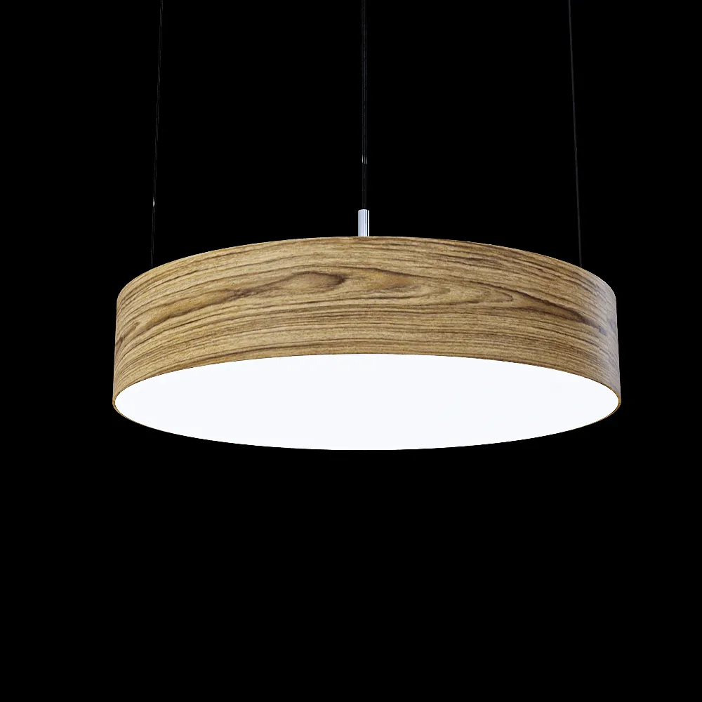 Ledalen – Pendant lamp Wood Ring D500 3ds Max