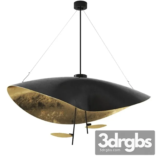 Lederam manta s2 by catellani smith pendant light