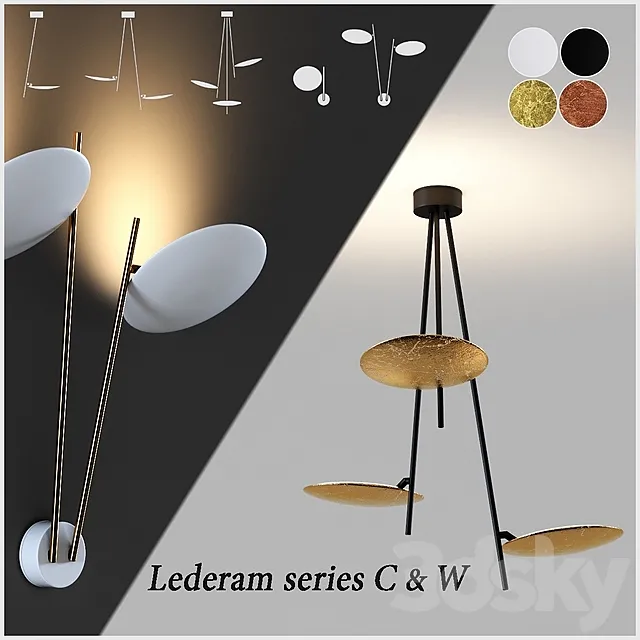 Lederam series C & W 3DS Max Model