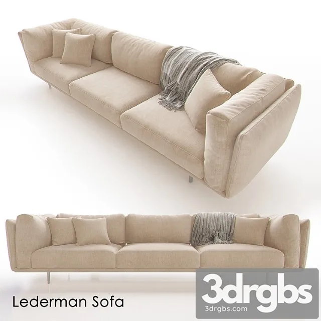Lederman Sofa By Arik Ben Simhon 3dsmax Download