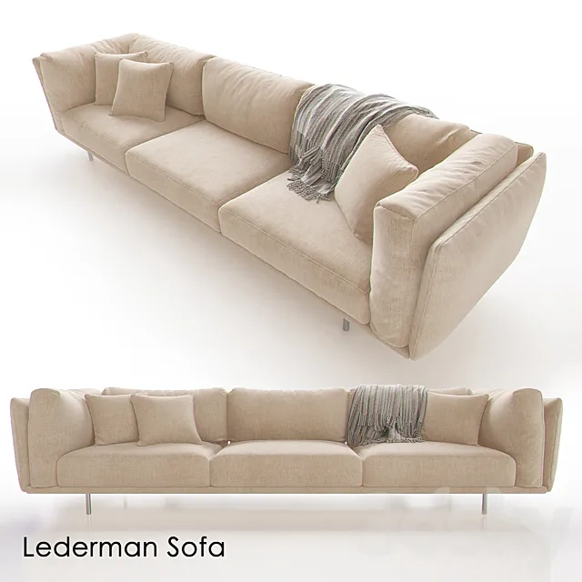Lederman Sofa by Arik Ben Simhon 3ds Max