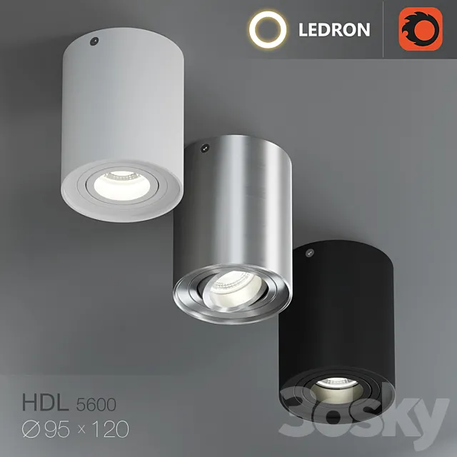 Ledron HDL5600 3DS Max Model