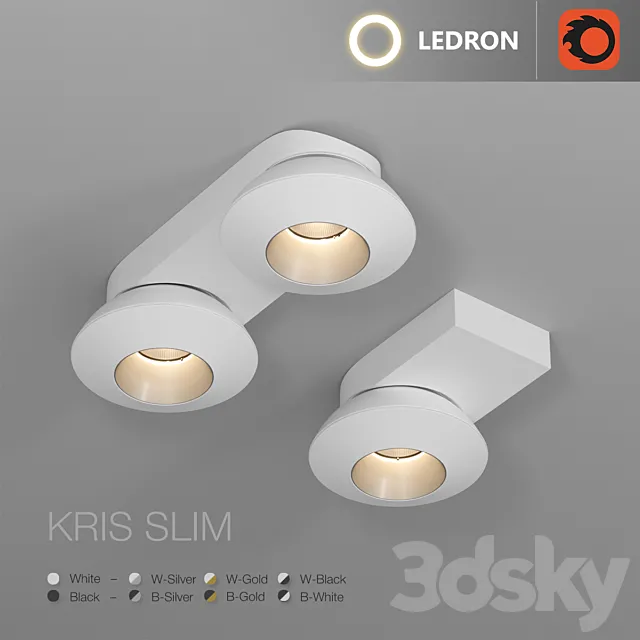 Ledron KRIS SLIM 3ds Max