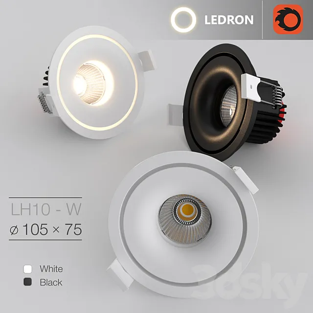 Ledron LH10-W 3ds Max