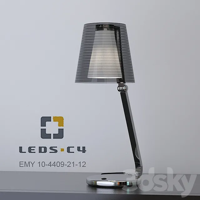 leds-c4 EMY TABLE LAMP 3DS Max Model