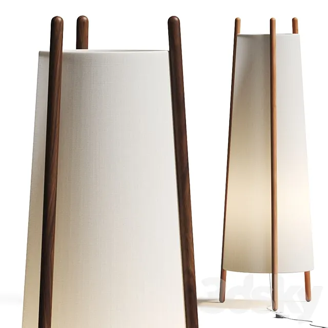 Leds C4 Woody Floor Lamp 3ds Max