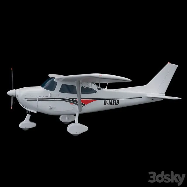 Legend 600 airplane 3dsMax Model