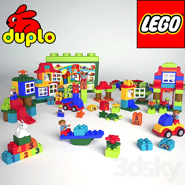 Lego Duplo 10580 3DSMax File