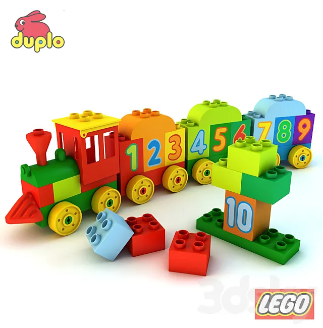 Lego Duplo 3ds Max