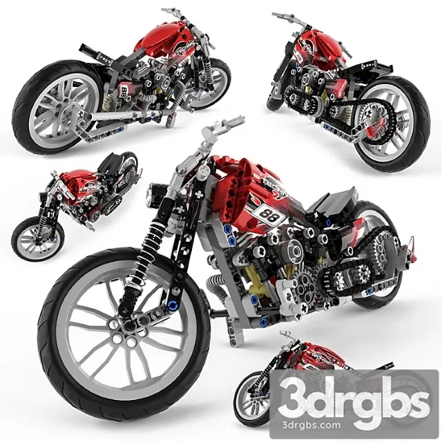 Lego technic motorbike alternative
