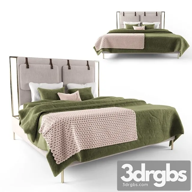 Leigh upholstered bed 2 3dsmax Download