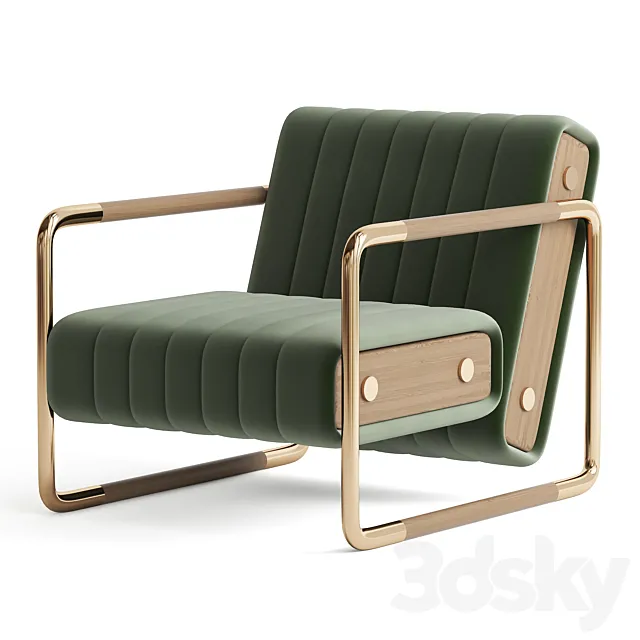 Leisure chair 3ds Max