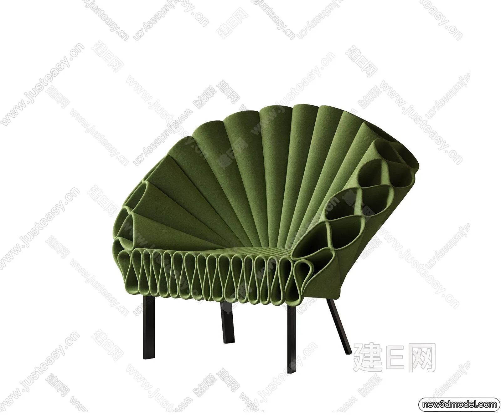 Leisure Chairs – 3D Furniture Models for Interior – 043