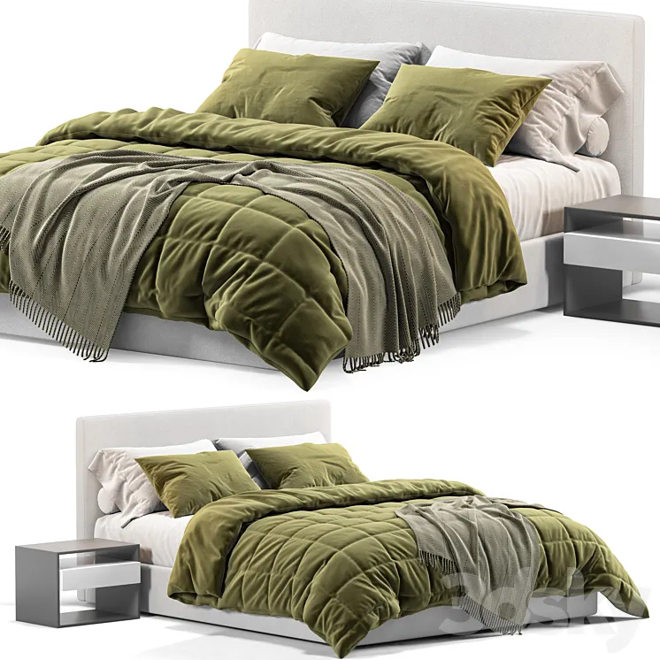 Lema Camille Bed 3DS Max Model