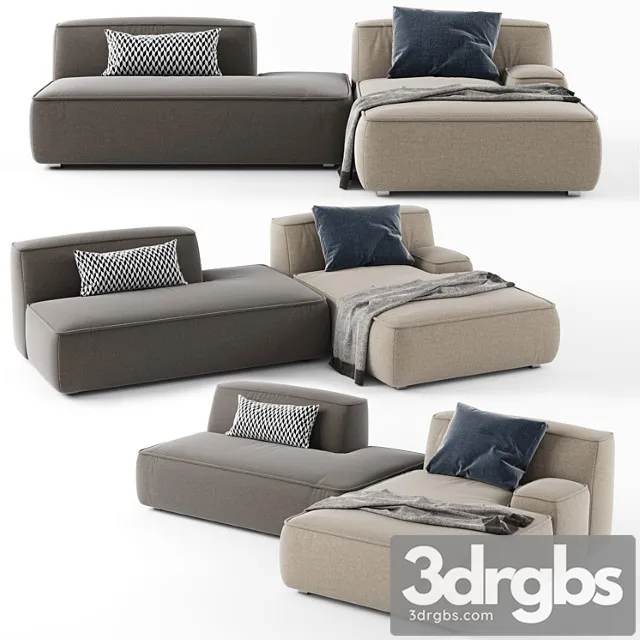Lema cloud sectional sofa 03 2 3dsmax Download