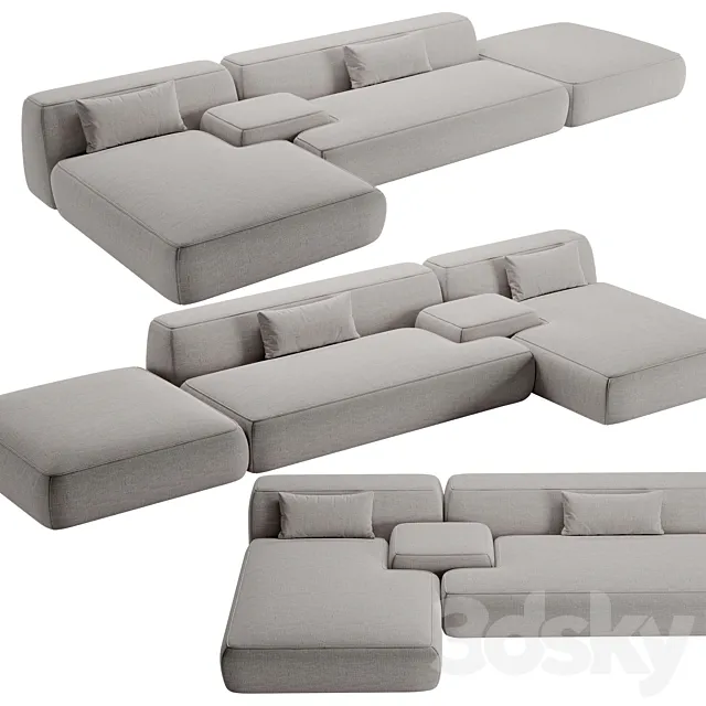 Lema Cloud Sofa 3ds Max