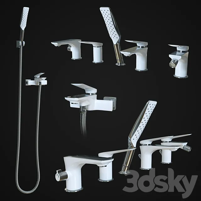 LeMark Allegro Mixer set 3DS Max Model