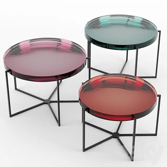 Lens Tables byMcCollin Bryan set 02 3ds Max