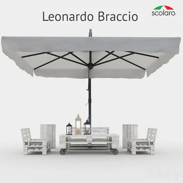 Leonardo Braccio 3dsMax Model