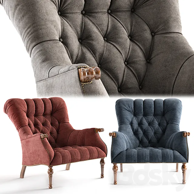 LEOPOLD CHAIR 3DS Max Model