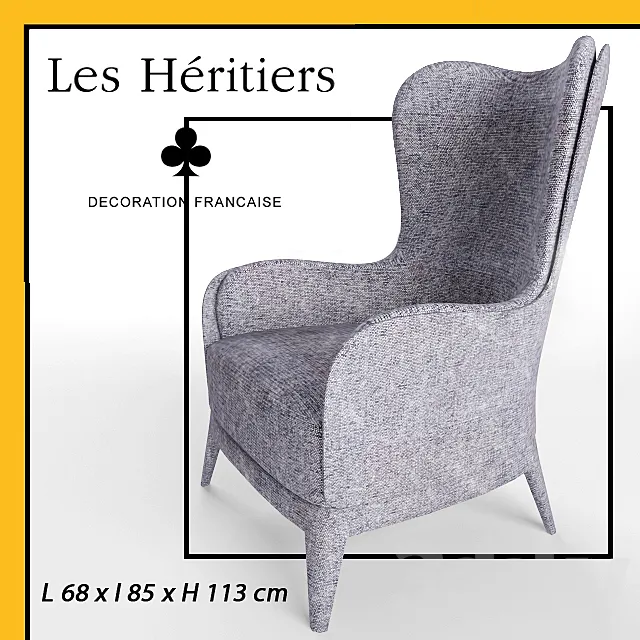 Les Heritiers ref. H 12-046 -SURREY 5 3DS Max Model