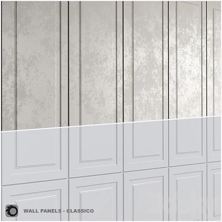 Leto – Classico wall panels 3DS Max