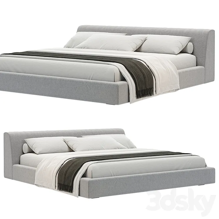 LETTO LOUIS MERIDIANI 3DS Max Model