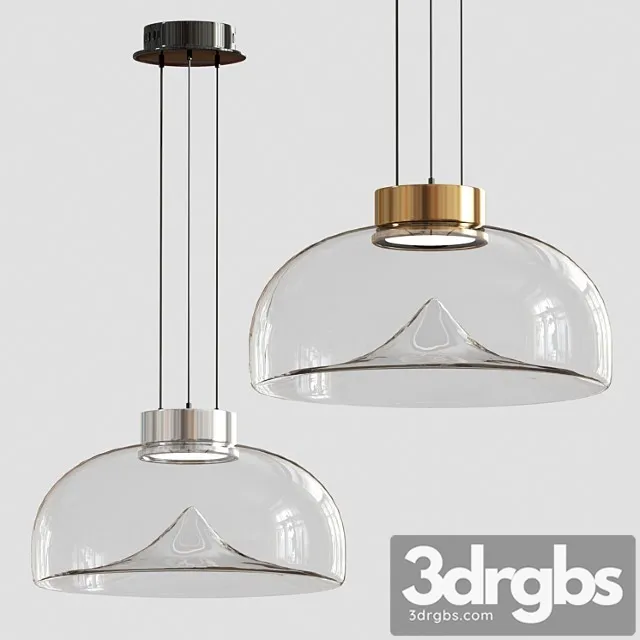 Leucos led blown glass pendant lamp