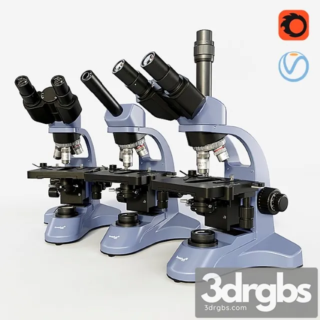 Levenhuk microscopes 3dsmax Download