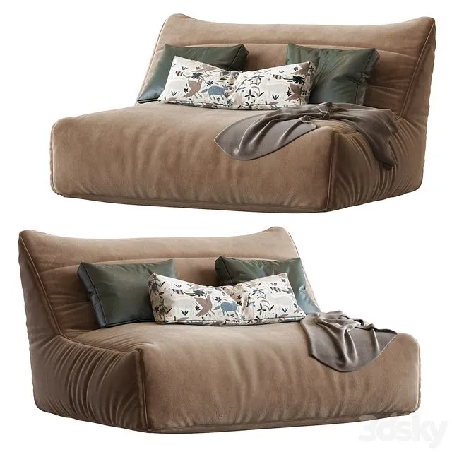 Levi Bean Bag sofa 3dsMax Model