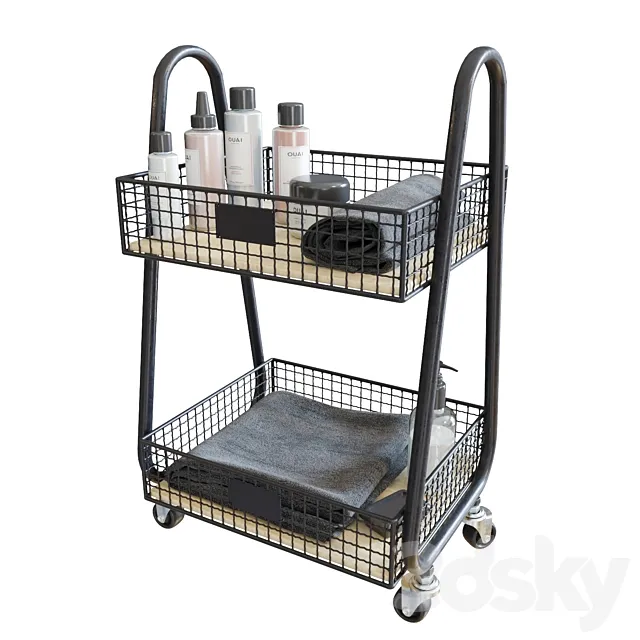 Lewis_Storage_Cart 3DS Max Model