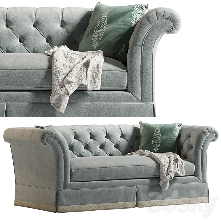 Lexington Charleston Sofa 3DS Max