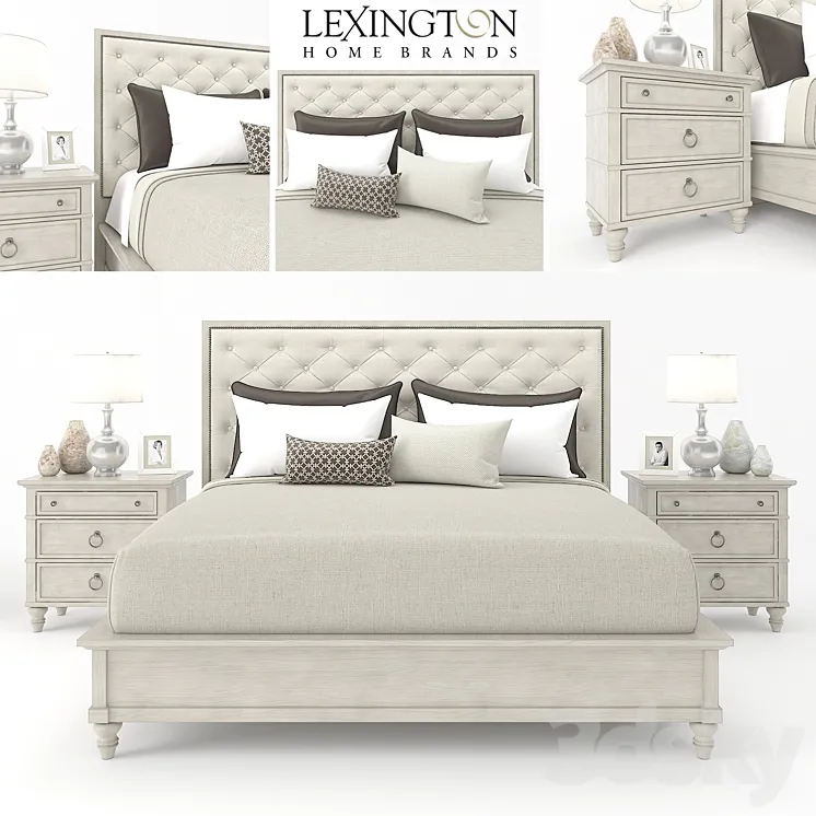 LEXINGTON HOME BRANDS OYSTER BAY COLLECTION 3DS Max Model