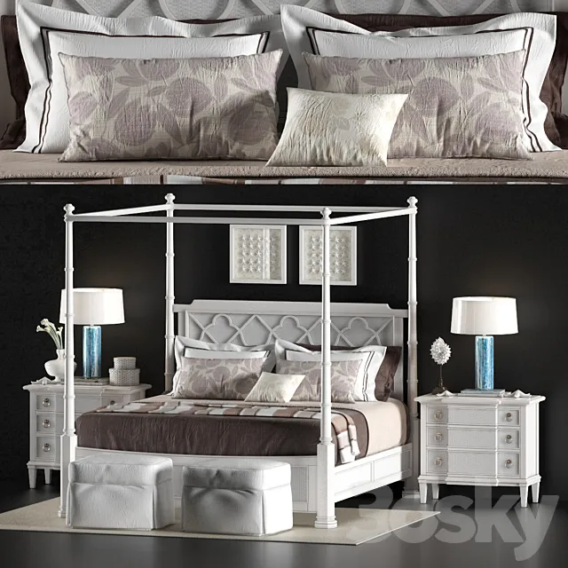 LEXINGTON_HOME_BRANDS_SOUTHAMPTON_POSTER_BED 3ds Max