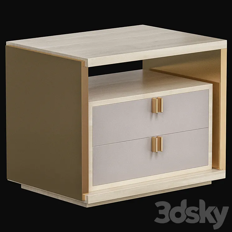 Lexton Bedside Table Frato Interiors 3DS Max