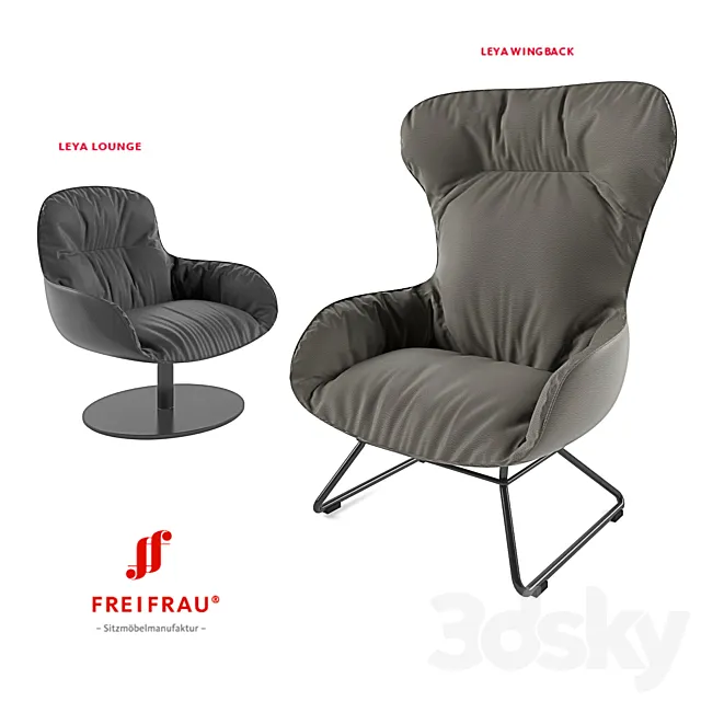 Leya wingback 3DS Max Model