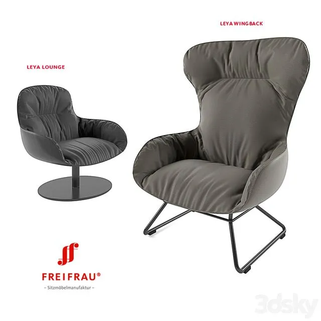 Leya wingback 3dsMax Model