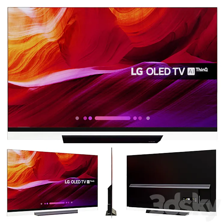 LG 55 65 inch OLED TV 4K Ultra HD HDR 3DS Max