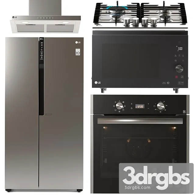 Lg kitchen appliance set 2