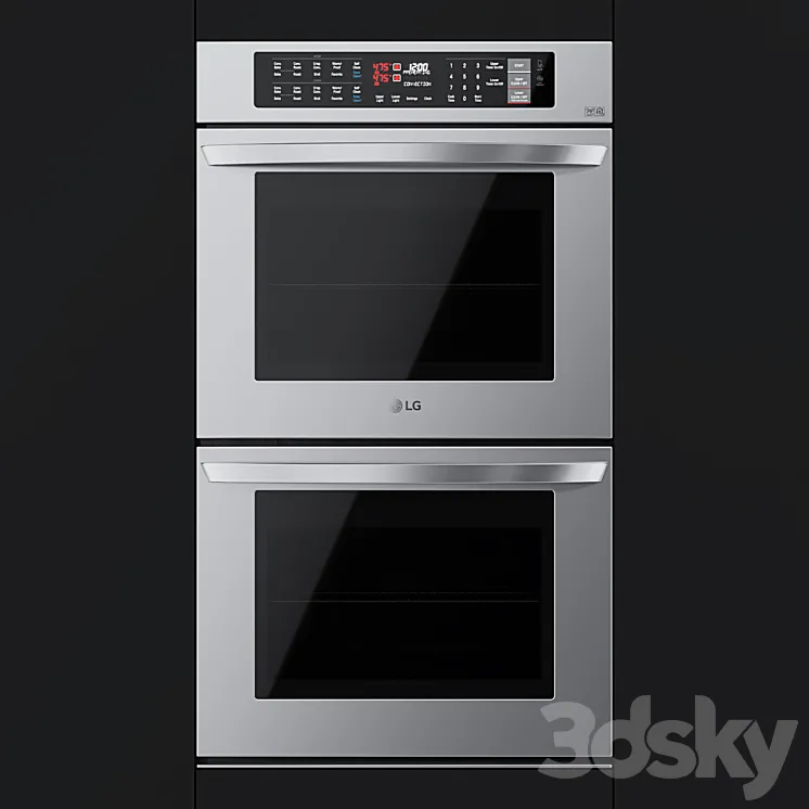 LG – Oven LWD3063ST 3DS Max Model