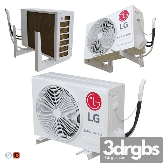 Lg – p12sp (external air conditioning unit)