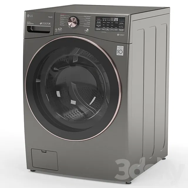 LG Washing machine WM4000HBA 3ds Max