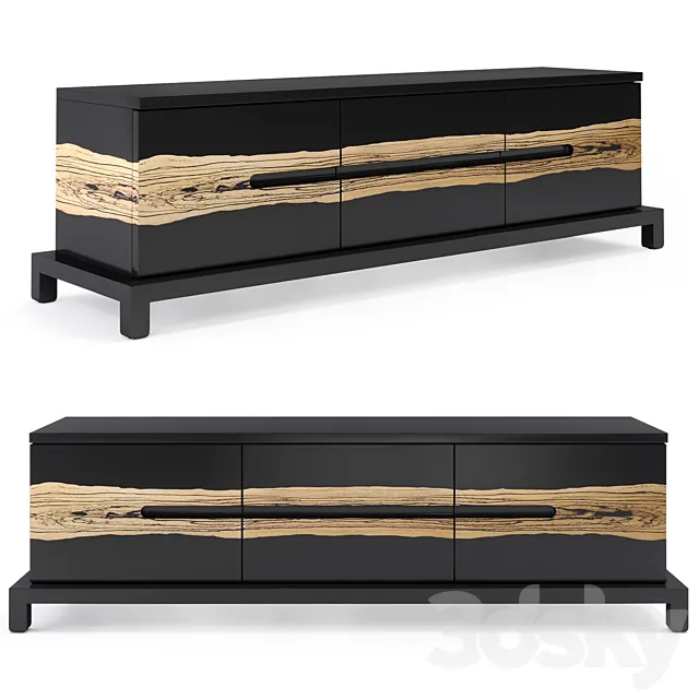 Liaigre Bora Low Cabinet 3ds Max
