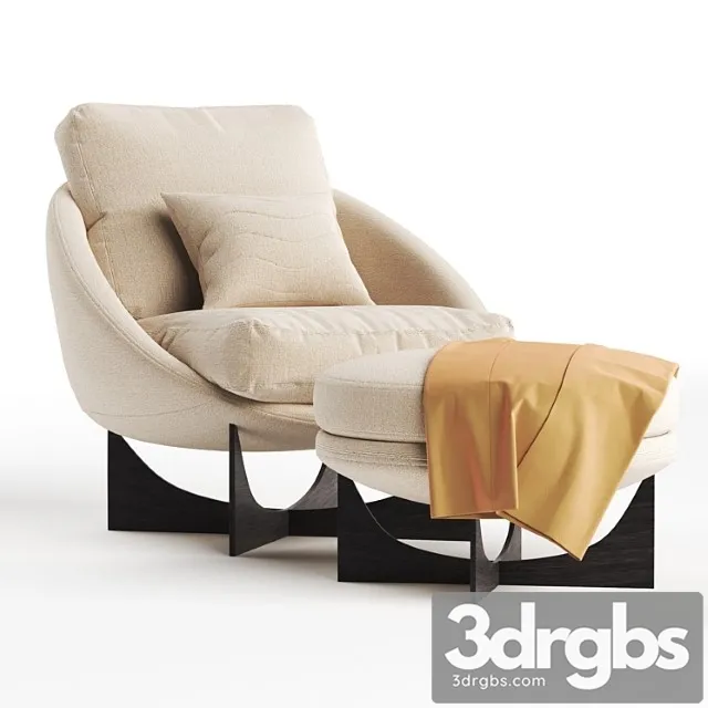 Lido armchair by minotti