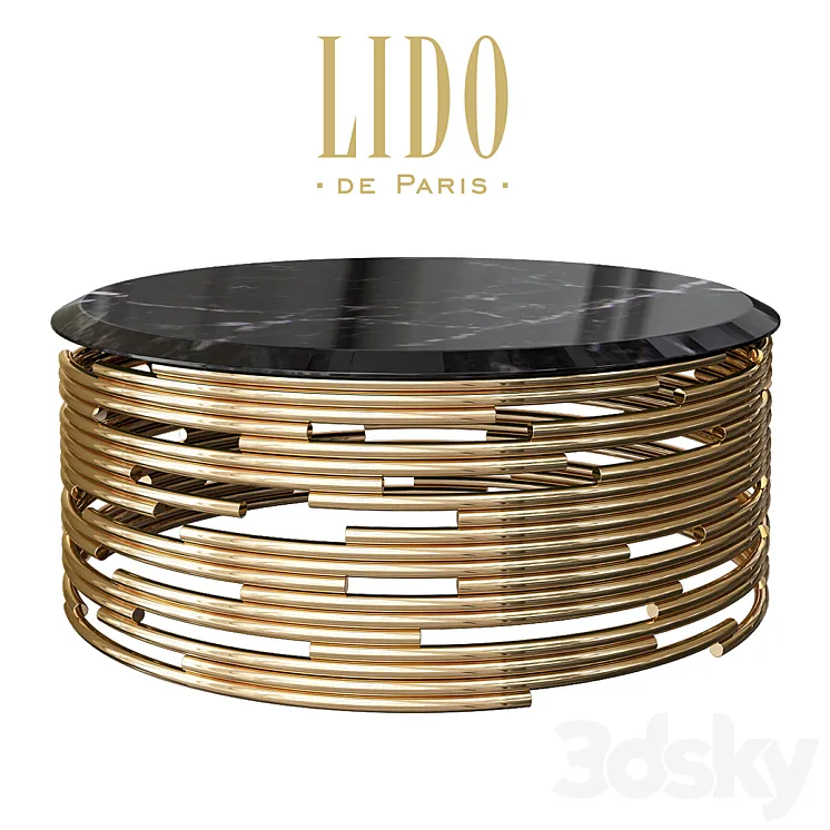 Lido center table_3 3DS Max