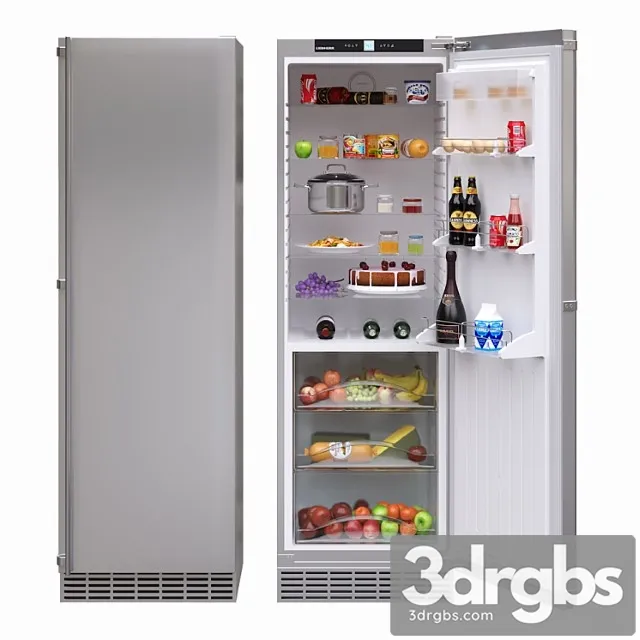 Liebherr rb 1410 fridge 2 3dsmax Download
