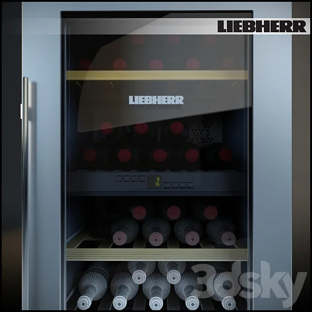 Liebherr wine Cabinet 3DSMax File